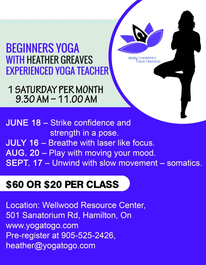 Advanced yoga teacher training Hamilton